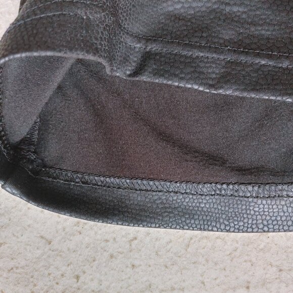 Black mini skirt - cotton - Picture 4 of 5